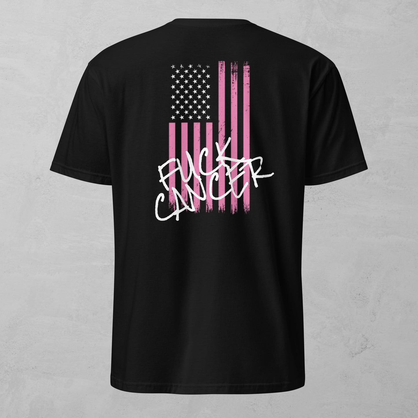Unisex Tee - Fuck Cancer Flag