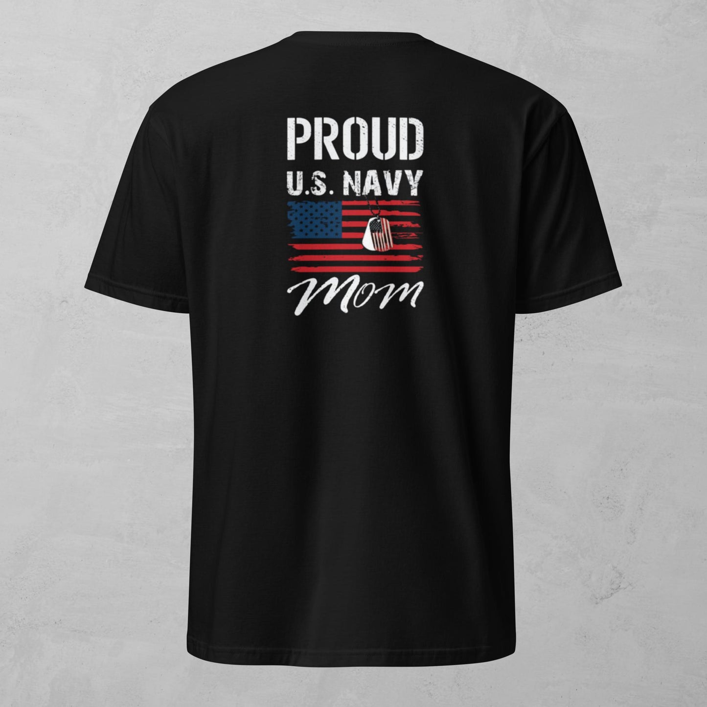 Unisex Tee - Proud Navy Mom