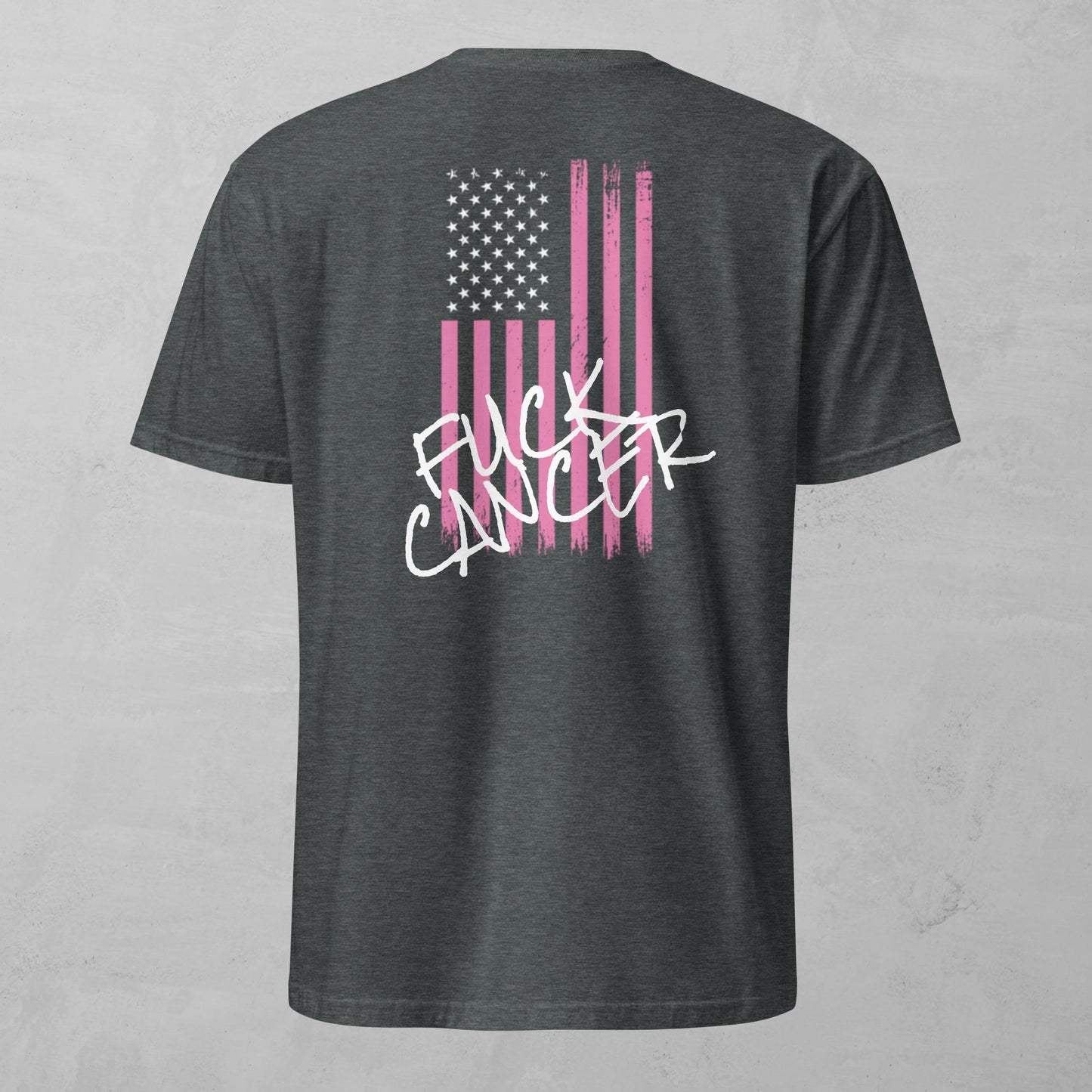 Unisex Tee - Fuck Cancer Flag