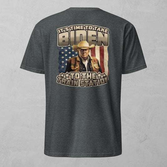 Unisex Tee - Take Biden To The Train Station