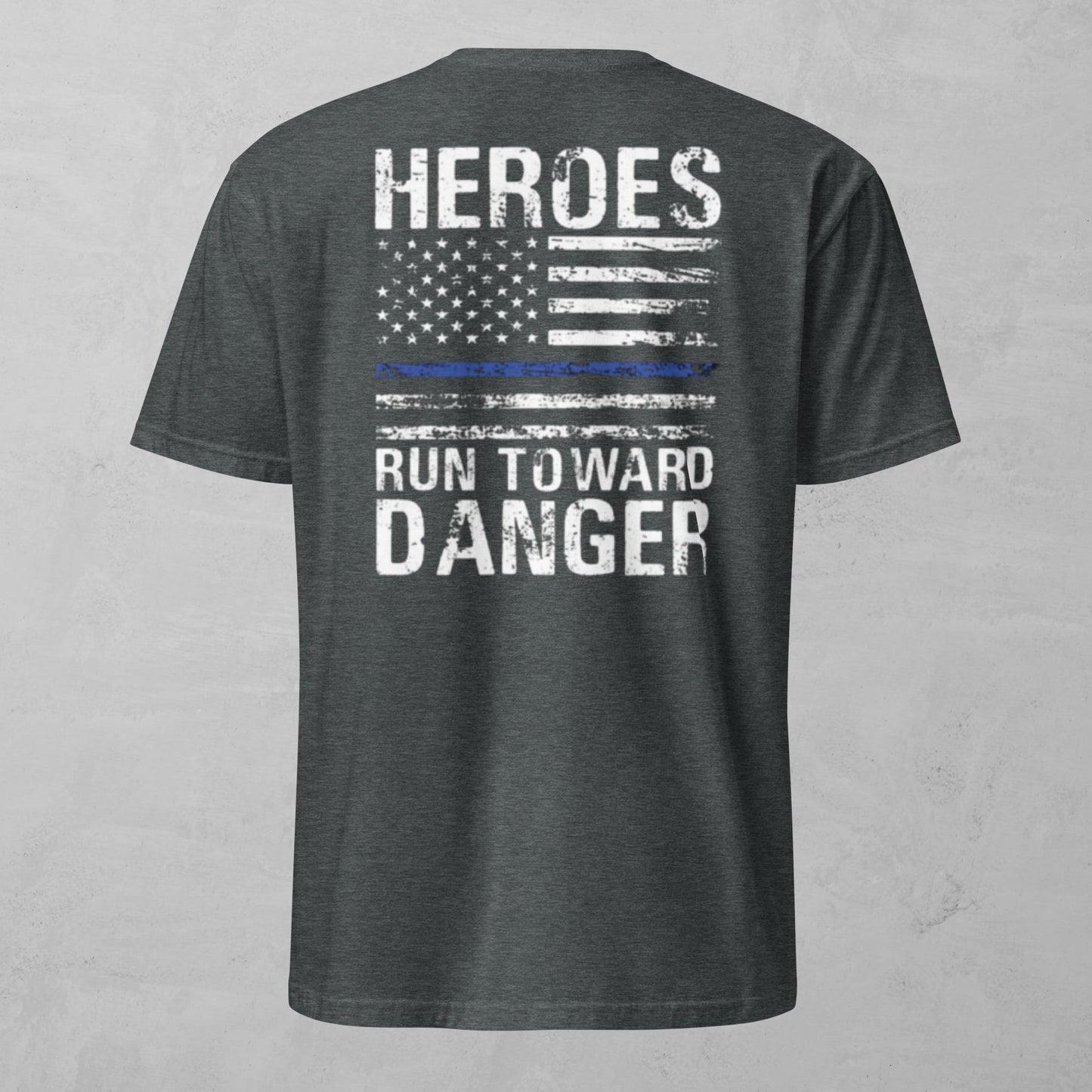 Unisex Tee - Hero's Run Towards Danger