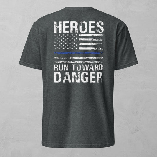 Unisex Tee - Hero's Run Towards Danger