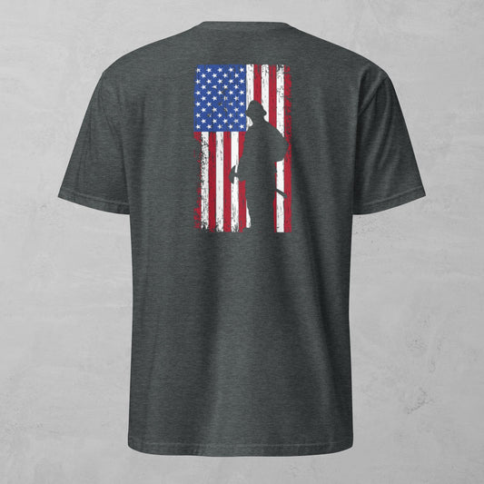 Unisex Tee - Firefighter Silhouette