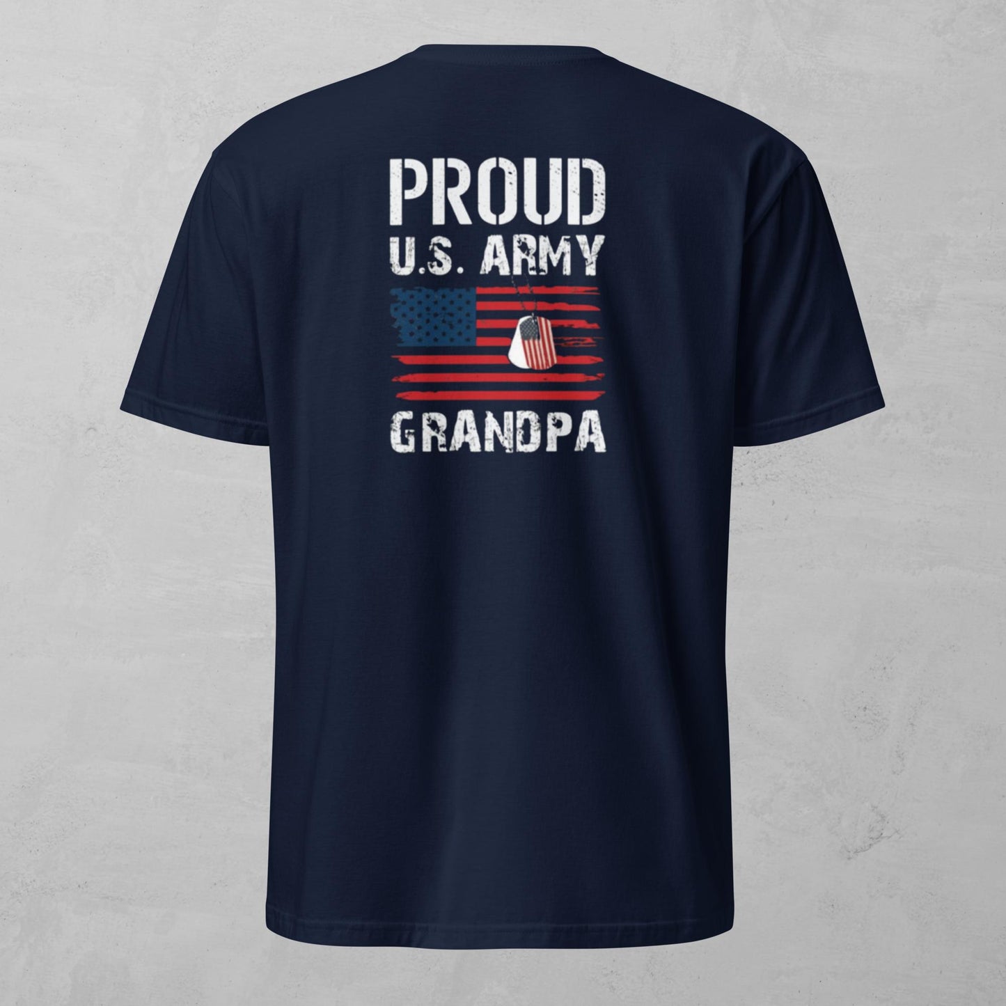 Unisex Tee - Proud Army Grandpa