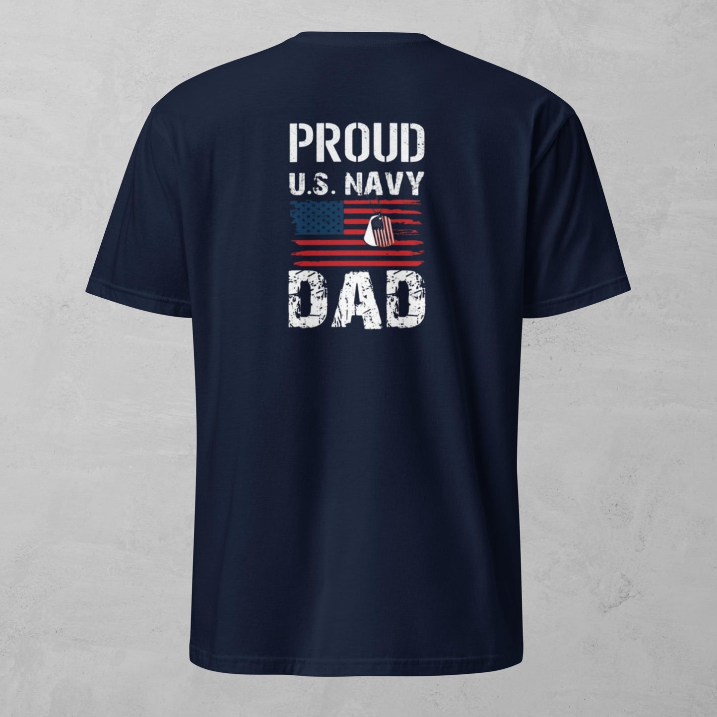 Unisex Tee - Proud Navy Dad