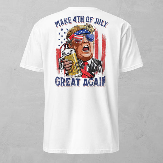 Unisex Tee - 4th Of July Beer Mug