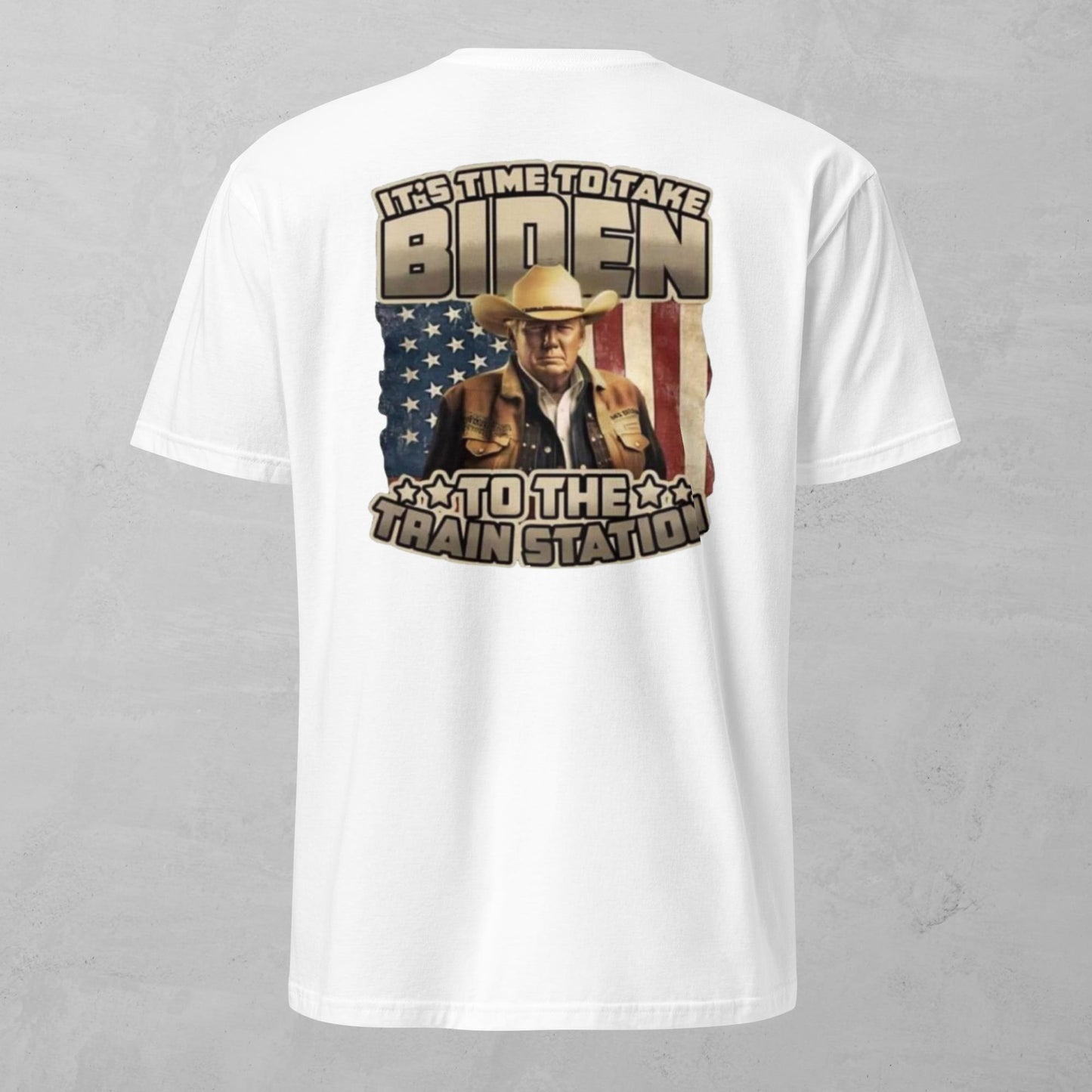 Unisex Tee - Take Biden To The Train Station