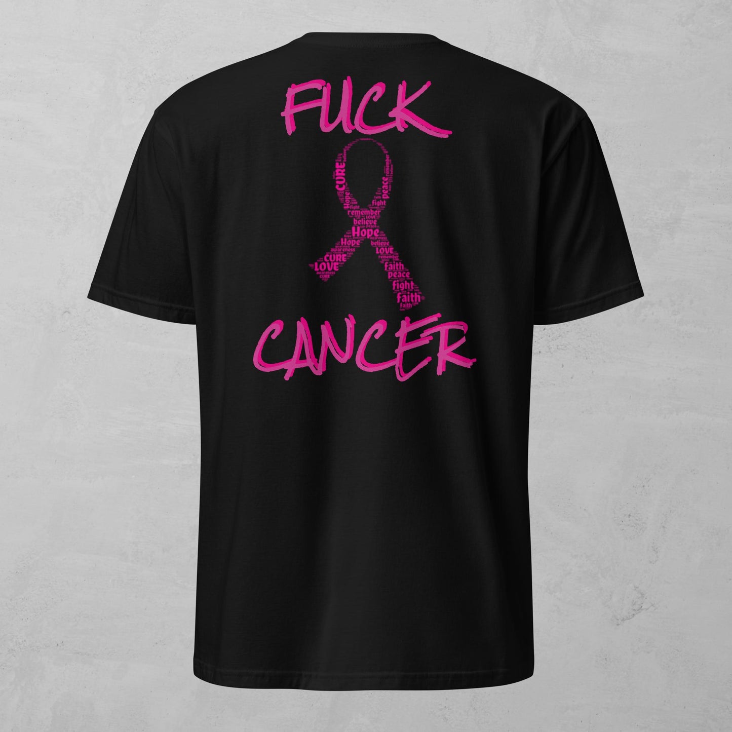 Unisex Tee - Fuck Cancer Ribbon