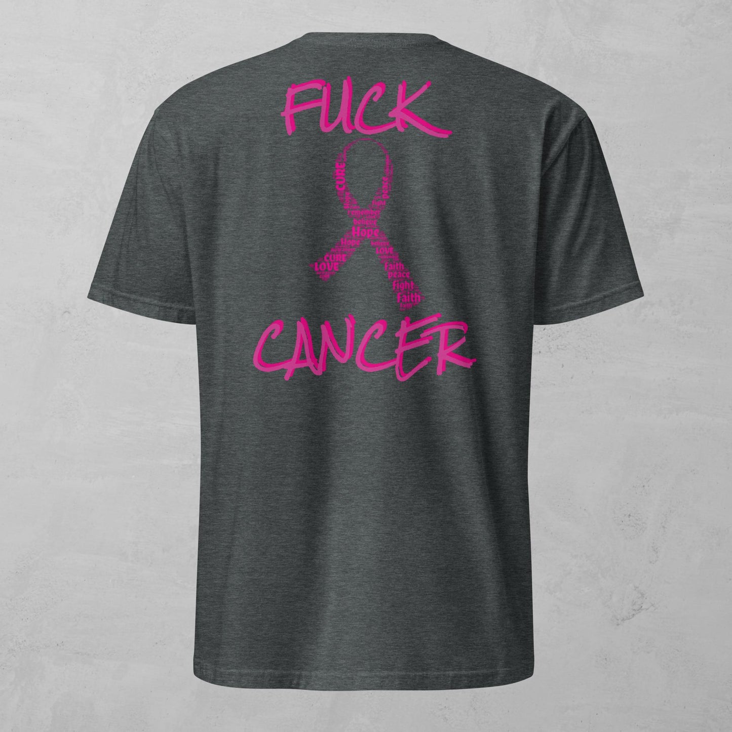 Unisex Tee - Fuck Cancer Ribbon