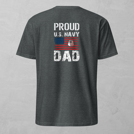 Unisex Tee - Proud Navy Dad