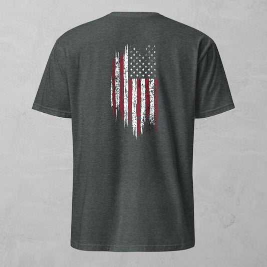 Unisex Tee - Distressed Flag