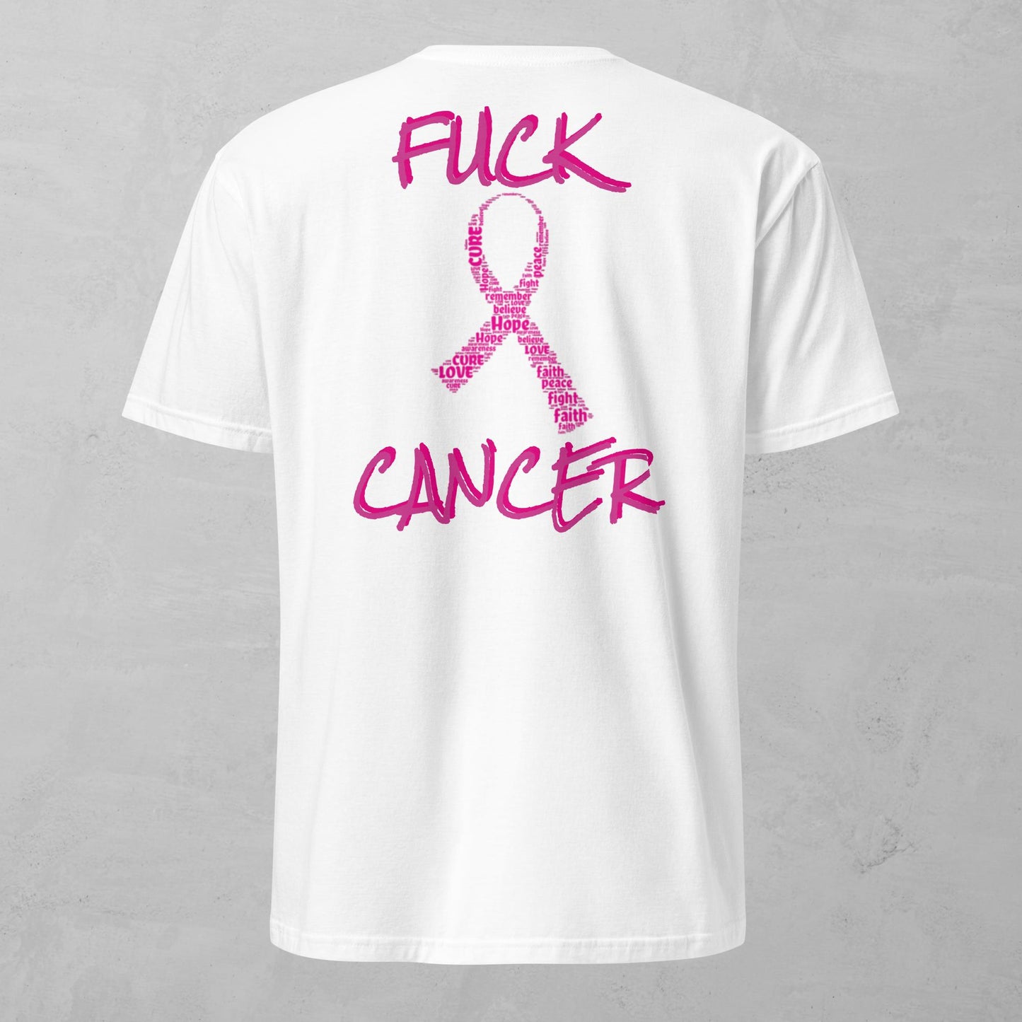 Unisex Tee - Fuck Cancer Ribbon