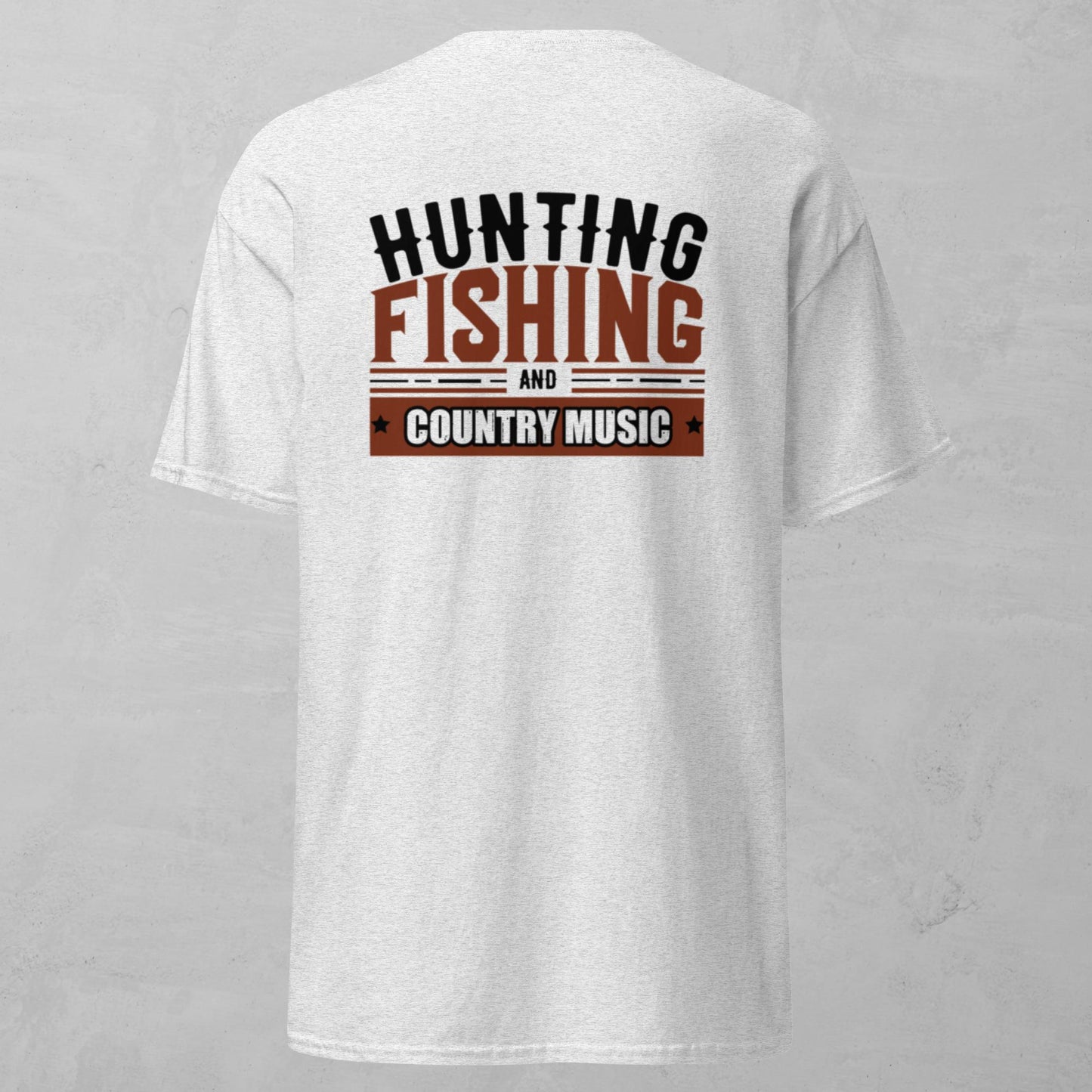 Unisex Tee - Hunting Fishing Country Music