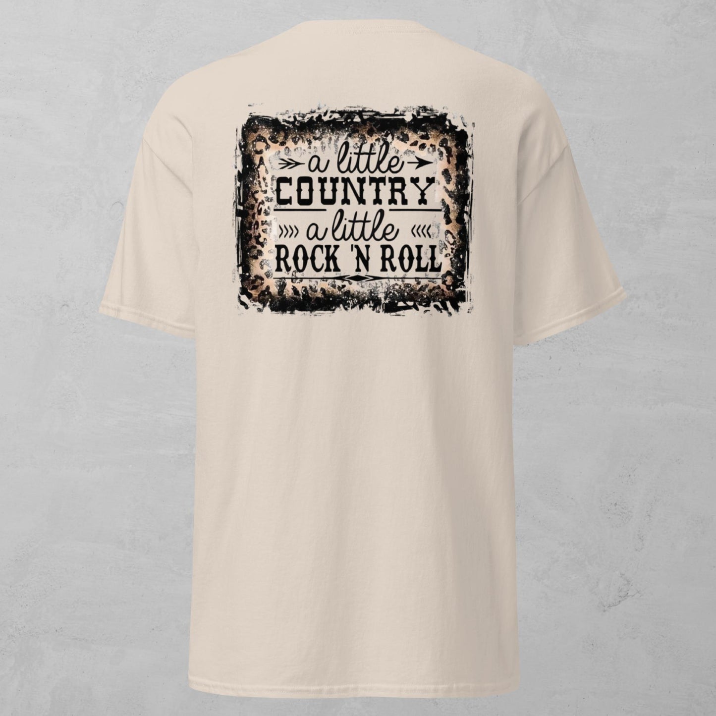 Unisex Tee - Country And Rock And Roll