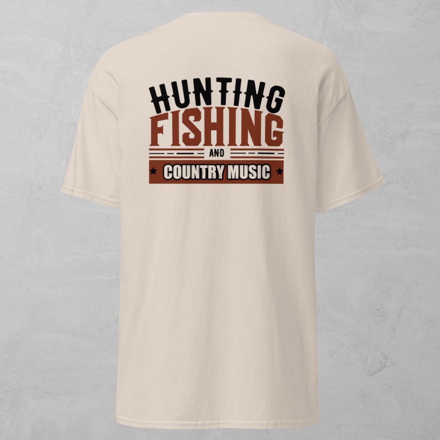 Unisex Tee - Hunting Fishing Country Music