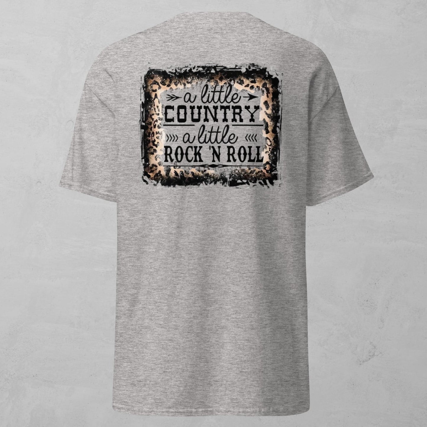 Unisex Tee - Country And Rock And Roll