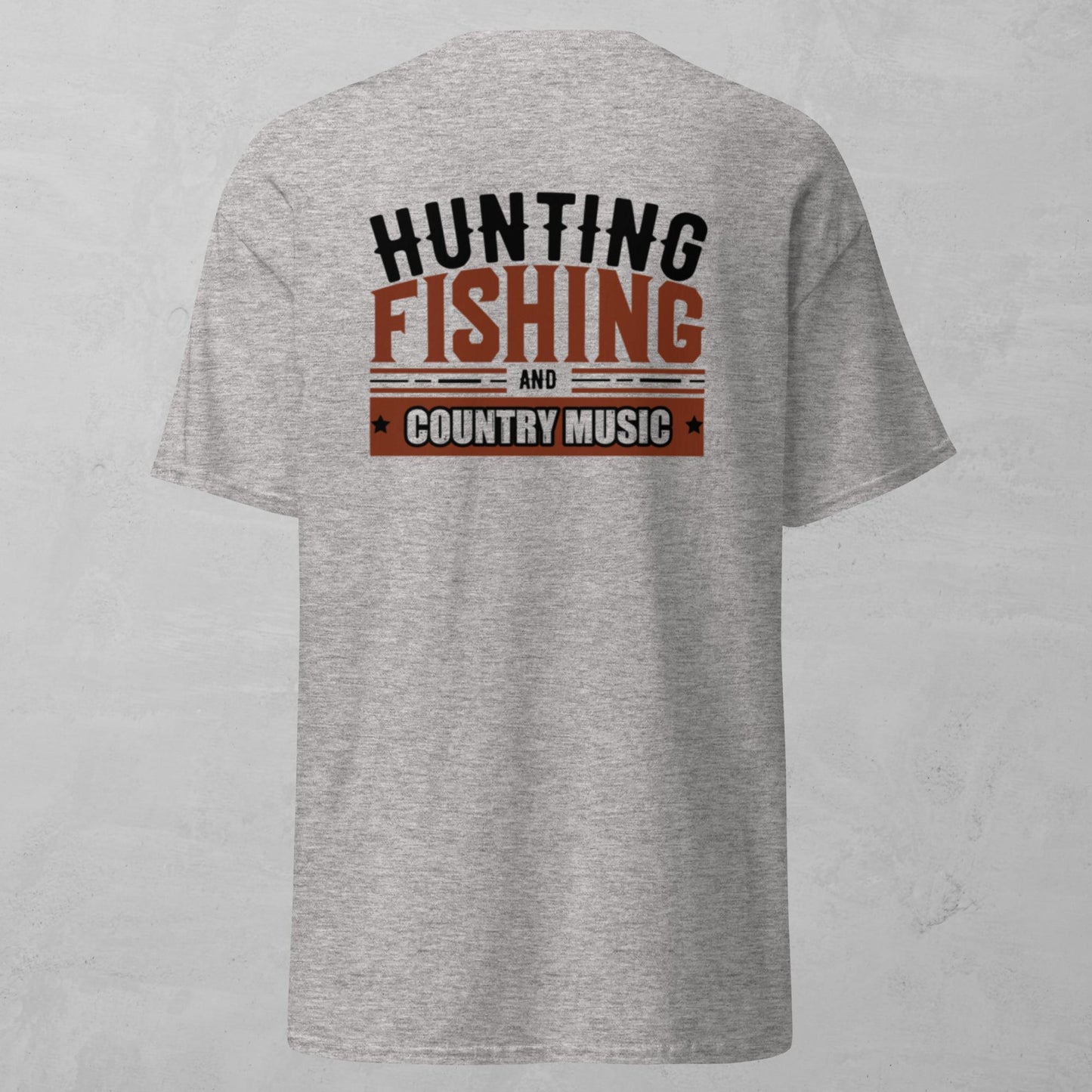 Unisex Tee - Hunting Fishing Country Music